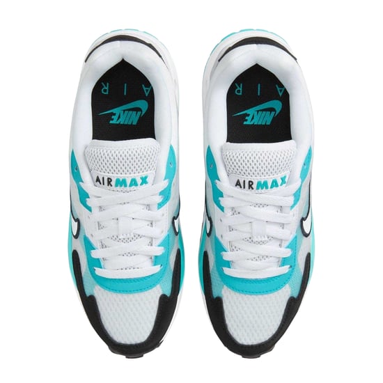 Nike - "Air Max" Sneaker für Kinder, Leder, Zum Schnüren (Weiß/Blau) - Image 4