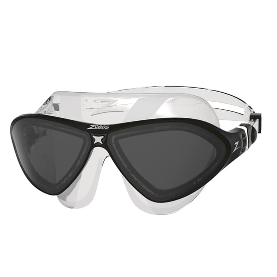 Zoggs - "Mask SNR Horizon Flex" Schwimmbrille für Herren/Damen Unisex (Schwarz/Transparent) - Image 2