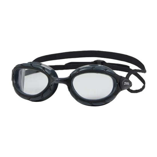 Zoggs - "Predator" Schwimmbrille für Herren/Damen Unisex (Schwarz/Transparent) - Image 1