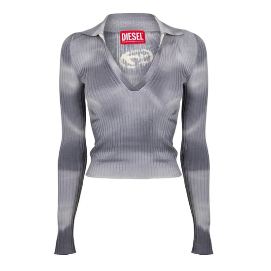 Diesel - Pullover Top für Damen, Langärmlig (Grau) - Image 2