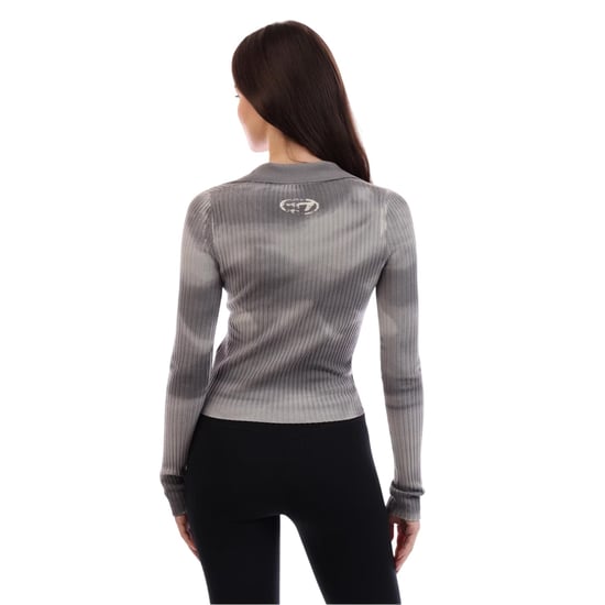 Diesel - Pullover Top für Damen, Langärmlig (Grau) - Image 4