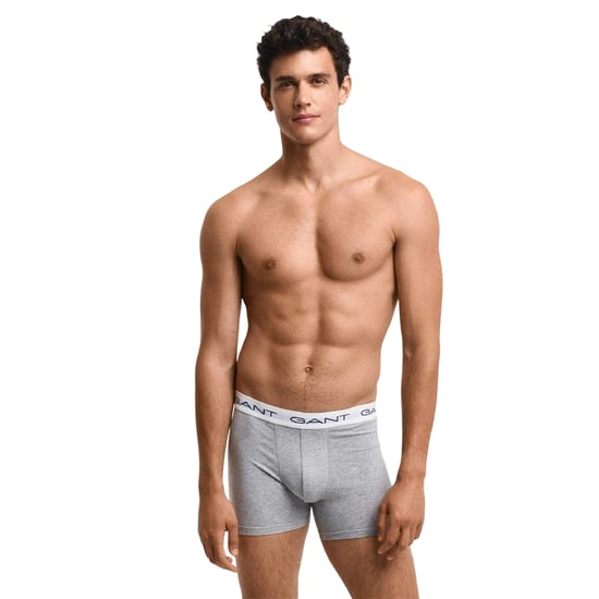 Gant - Slips für Herren, Baumwollmischung (3er-Pack) (Grau/Schwarz/Weiß) - Image 1