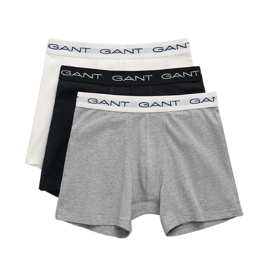 Gant - Slips für Herren, Baumwollmischung (3er-Pack) (Grau/Schwarz/Weiß) - Image 2