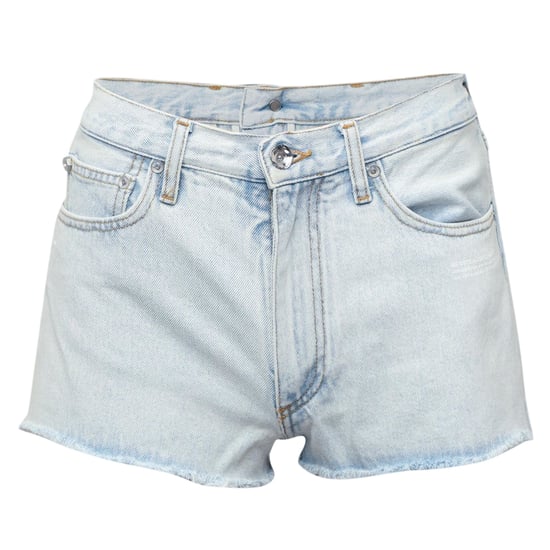 Off White - Shorts für Damen (Hellblau) - Image 1