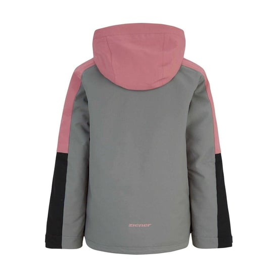 Ziener - "Aluck" Skijacke für Kinder (Pink/Grün) - Image 2