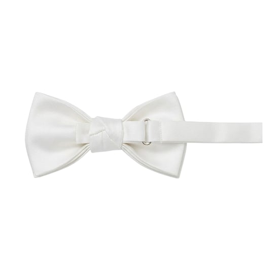 Off White - Fliege, Satin, Formell (Weiß) - Image 2