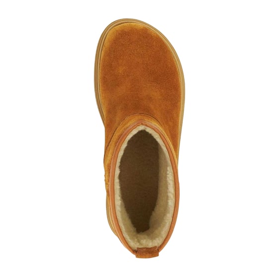Dune London - "Podsey" Stiefel für Damen, Wildleder, Plattform-Absatz (Hellbraun) - Image 4