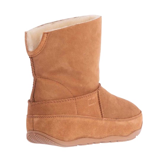 FitFlop - "Mukluk" Winterstiefel für Damen, Wildleder (Hellbraun) - Image 2