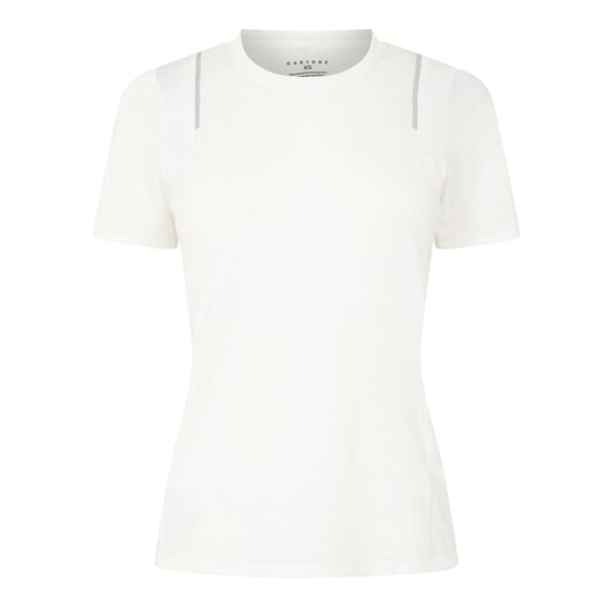 Castore - "Aeromesh" T-Shirt für Damen, Reflektierende Details (Brillantes Weiß) - Image 1