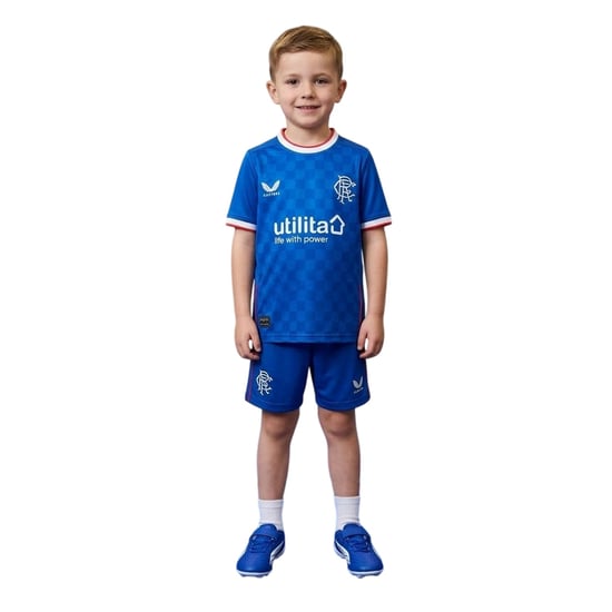 Castore - "2022" Heimtrikot für Kinder, Rangers FC (Blau) - Image 3