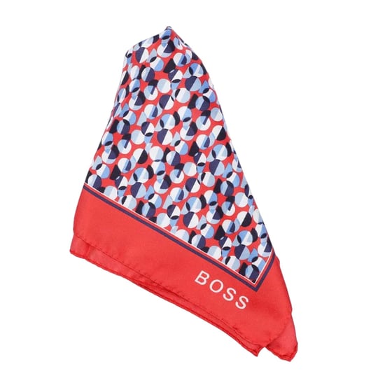 Boss - Logo-Einstecktuch für Herren (Rot) - Image 3