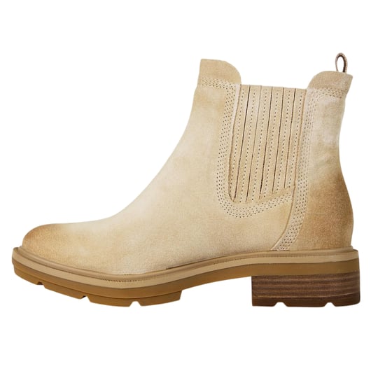Timberland - "Brimfield" Stiefeletten für Damen, Wildleder, Blockabsatz (Hellbeige) - Image 2