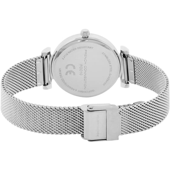 French Connection - Analoge Armbanduhr für Damen, Netz Riemen, Alltag (Seegrün) - Image 2