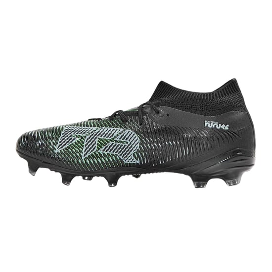 Puma Damen Future 8 Match Knöchelhohe Fußballschuhe für Kunstrasen (Schwarz/Grün) - Image 2
