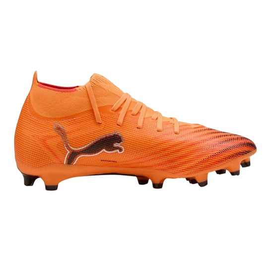 Puma - "Ultra Match+" Fußballschuhe mit festem Boden für Damen (Orange/Schwarz) - Image 1