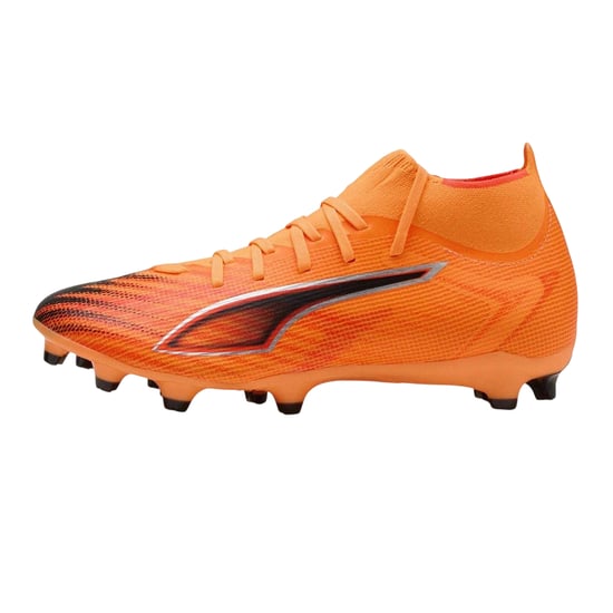 Puma - "Ultra Match+" Fußballschuhe mit festem Boden für Damen (Orange/Schwarz) - Image 2