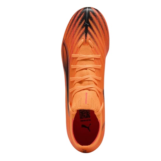 Puma - "Ultra Match+" Fußballschuhe mit festem Boden für Damen (Orange/Schwarz) - Image 3
