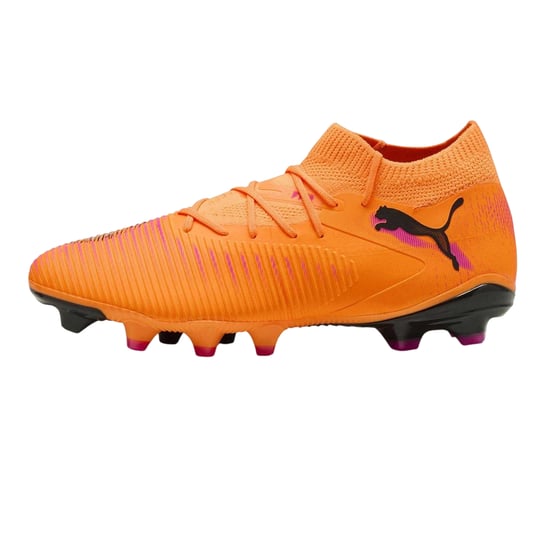 Puma Damen Future 8 Match Snug Fit Kunstrasen-Fußballschuhe (Orange/Schwarz) - Image 2