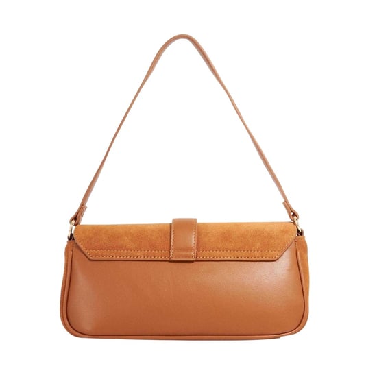 Dune London - "Delsees" Schultertasche, Wildleder (Hellbraun) - Image 2