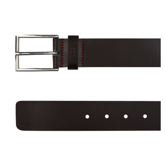 Hugo Boss - "Giaspo" Gürtel für Herren, Leder (Braun) - Image 3