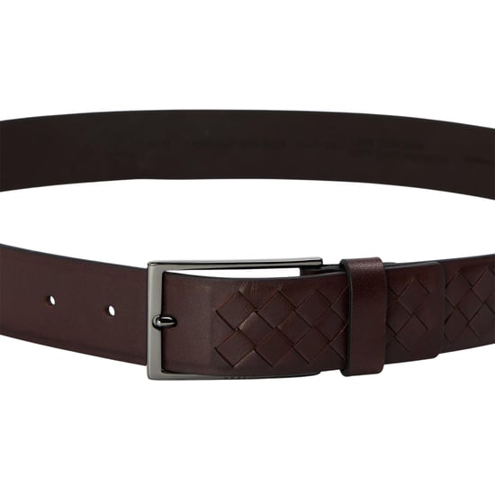 Boss - Gürtel für Herren, geflochten, Leder (Dunkelbraun) - Image 3