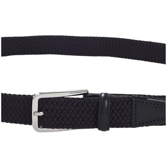 Boss - Gürtel für Herren, geflochten, Lederverkleidung (Schwarz) - Image 2