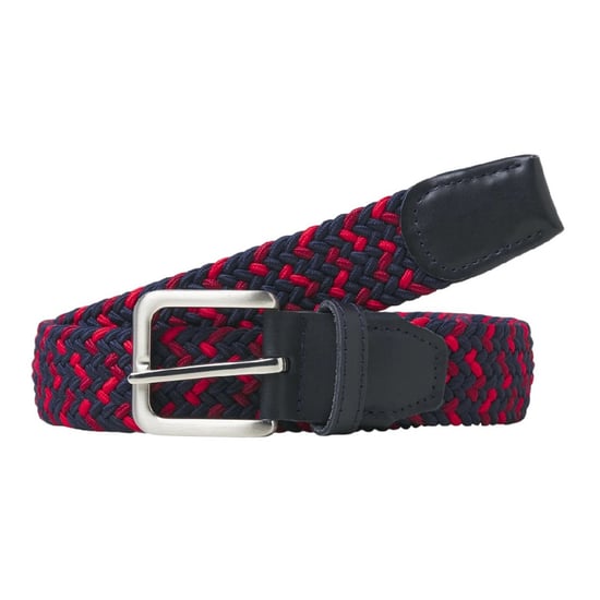 Jack And Jones - Gürtel für Herren, geflochten, Leder (Marineblau) - Image 2