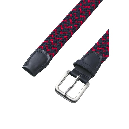 Jack And Jones - Gürtel für Herren, geflochten, Leder (Marineblau) - Image 4