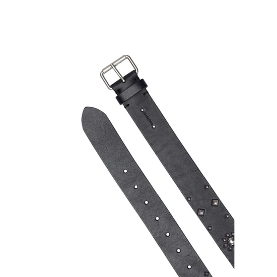 AllSaints - Gürtel, Mit Stollen, Leder (Schwarz) - Image 2