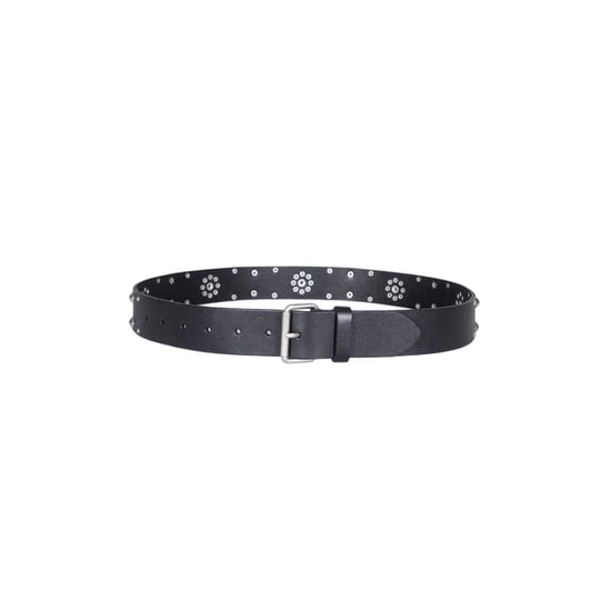 AllSaints - Gürtel, Mit Stollen, Leder (Schwarz) - Image 3