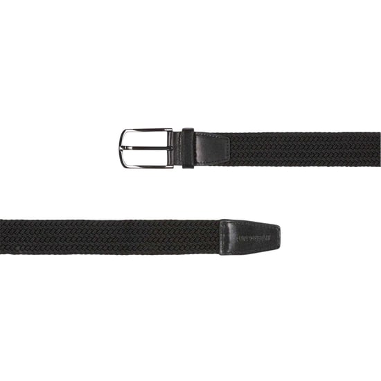 Lyle & Scott - Gürtel, geflochten, gewebter Stoff (Samtschwarz) - Image 2