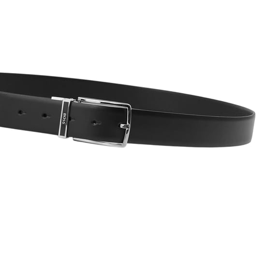 Boss - Gürtel für Herren/Damen Unisex, Leder (Schwarz) - Image 2
