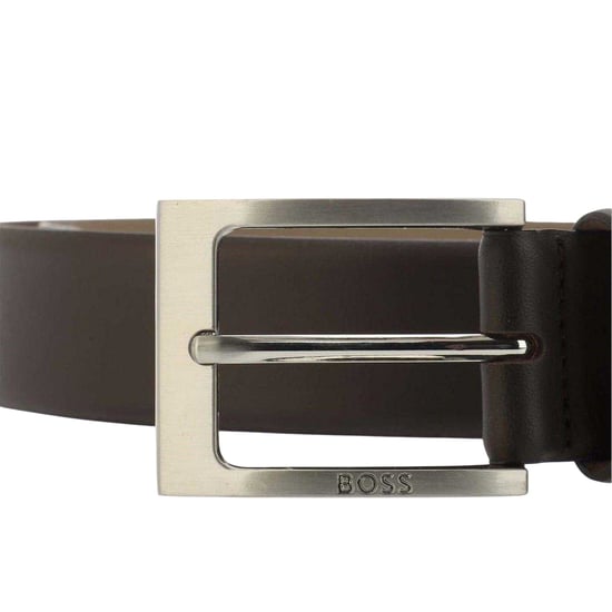 Boss - Gürtel für Herren, Leder, Kleid (Schwarz) - Image 3