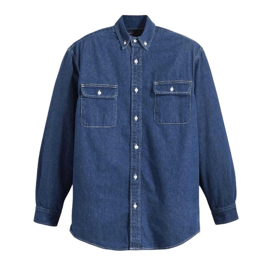 Levis - "Classic" Hemd für Herren, Brusttasche, Denim (Indigoblau) - Image 1