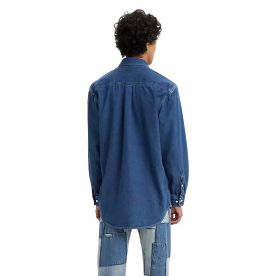 Levis - "Classic" Hemd für Herren, Brusttasche, Denim (Indigoblau) - Image 3