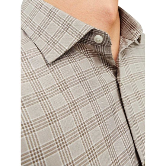 Jack And Jones - "Parker" Formelles Hemd für Herren, Mit Bündchen (Grau) - Image 3