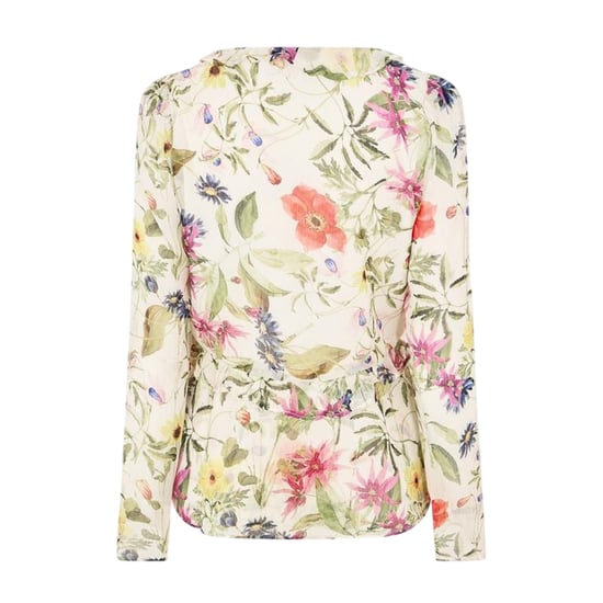 French Connection - "Monica" Bluse für Damen, Langärmlig (Weiß/Bunt) - Image 3
