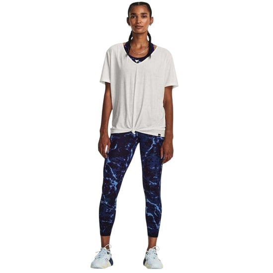 Under Armour - "Project Rock" 7/8 Leggings für Damen (Blau) - Image 1