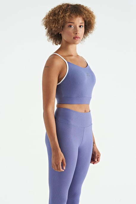 Tailliertes ärmelloses Sport-Crop-Top - Image 5