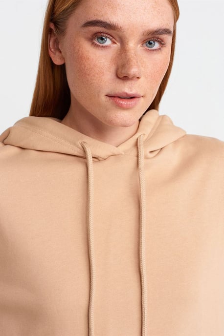 Übergröße Baumwoll-Hoodie mit Reißverschluss vorne - Image 4