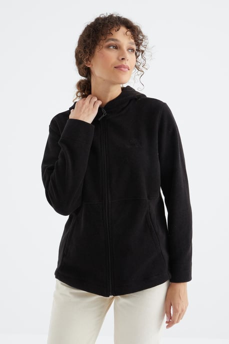 Damen Kapuzenzip-Sweatshirt - Image 3