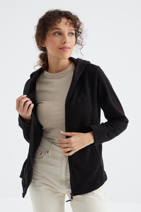 Damen Kapuzenzip-Sweatshirt - Image 5