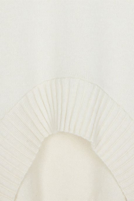 Übergroßer gerippter Strickpullover-Weste - Image 6