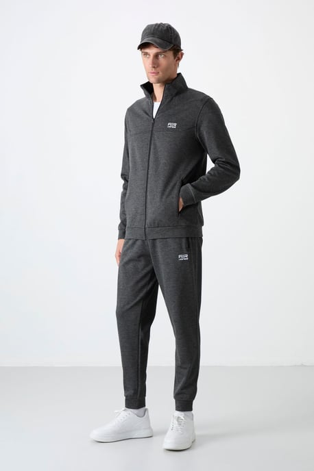 Herren Fleece Sweatshirt und Hose Set - Image 1