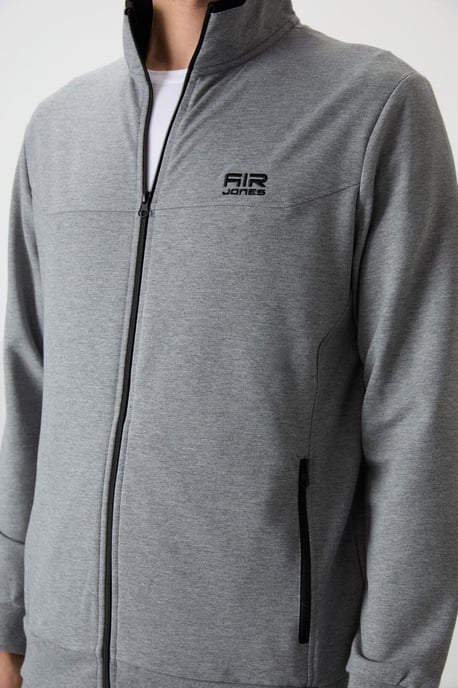 Herren Strick-Fleece Sweatshirt und Hose Set - Image 5