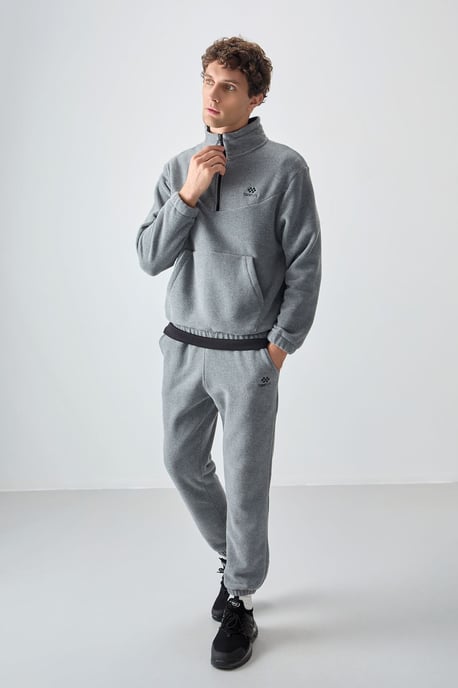 Herren Sweatshirt- und Hosen-Set aus Polyester - Image 1
