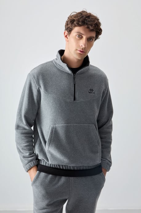 Herren Sweatshirt- und Hosen-Set aus Polyester - Image 2