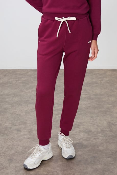 Oversized Sweatshirt- und Hose-Set aus Baumwolle-Polyester - Image 3