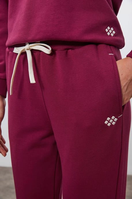 Oversized Sweatshirt- und Hose-Set aus Baumwolle-Polyester - Image 6