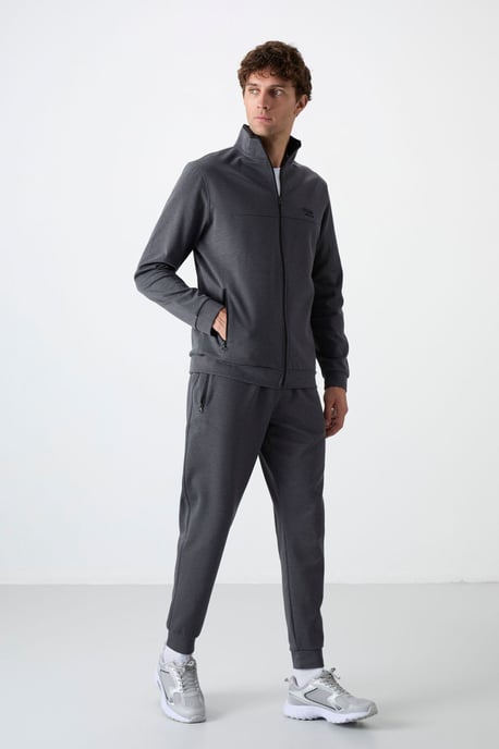 Herren Fleece Sweatshirt und Hose Set - Image 1